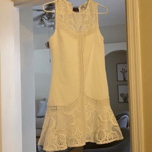 English Factory White detailed Dress